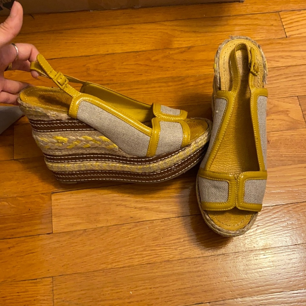 Tory Burch wedges